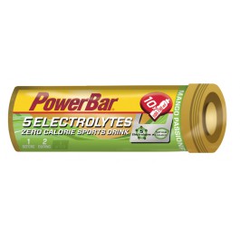 Bebida Isotónica 5Electrolytes 12 Tabs PowerBar (120 tabletas) Mango y Maracuyá