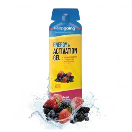 Gel Energético Energy & Activation Gel Keepgoing 32g Frutas del Bosque