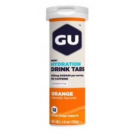 Bebida Isotonica GU Hydratation Drink Tabs Naranja