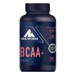 Aminoácidos Ramificados BCAA+ Multipower 102 cápsulas