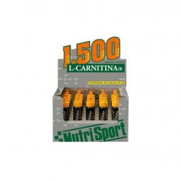 Nutrisport L-Carnitina 1500mg 25ml Naranja