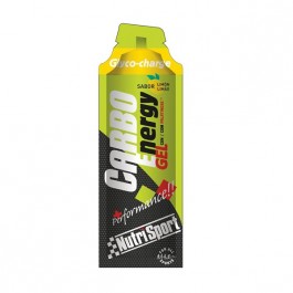 Nutrisport Carbo Energy Gel 66ml Limón