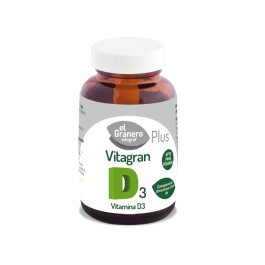 Vitagram D3 (Vitamina D) El Granero Integral 100 Cápsulas 4000Ul