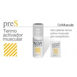W2W Gel Calentador preS Termo Activador Muscular 500ml