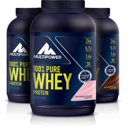 Bebida Recuperadora Pure Whey Multipower Platano Mango