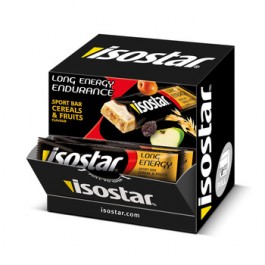 Barrita Energética Long Energy Isostar 40g Cereales y Frutas