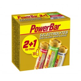 PowerBar Triopack 5 Electrolytes mango frambuesa limón